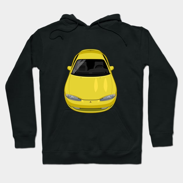 Eclipse 2nd gen 1995-1999 - Yellow Hoodie by jdmart